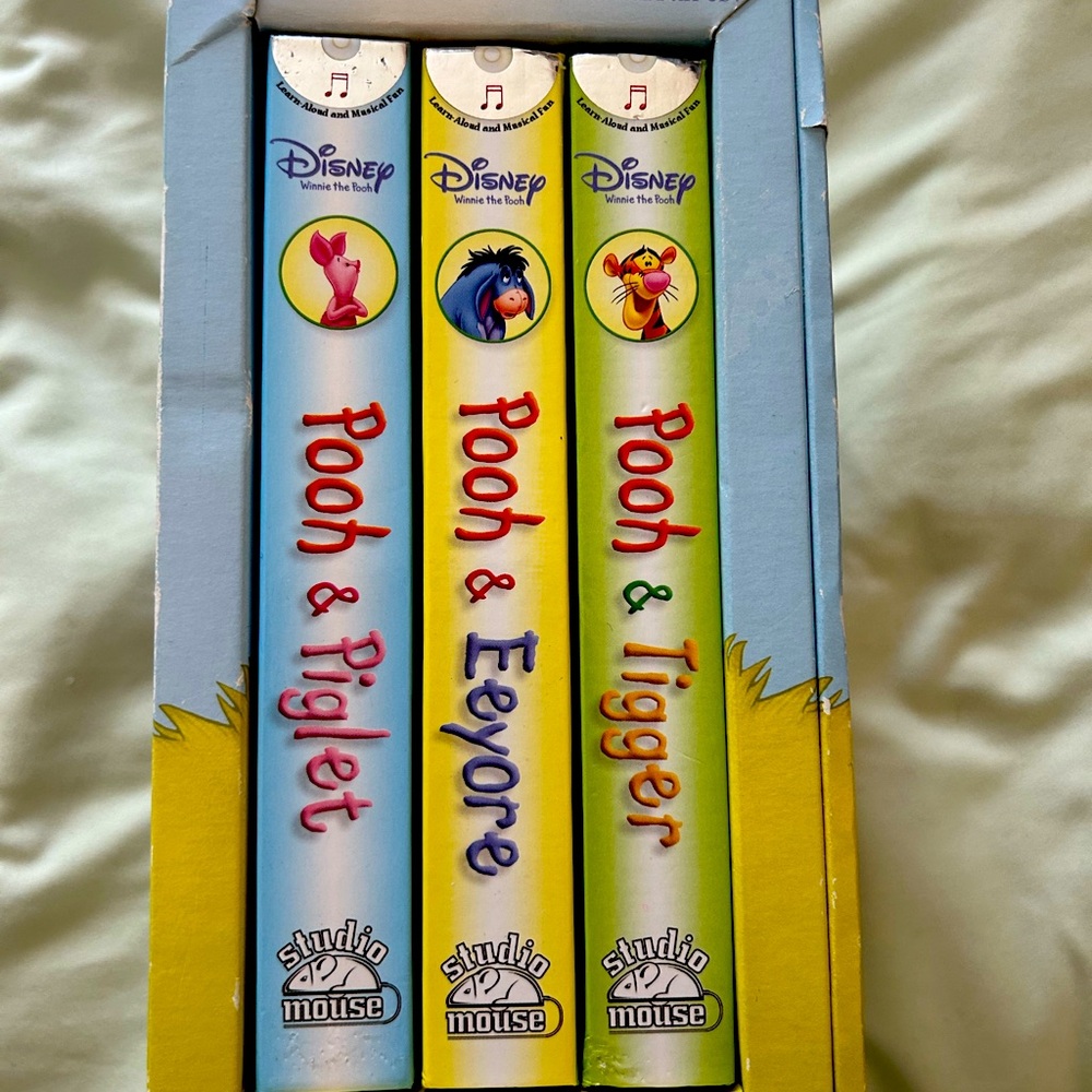 Winnie the Pooh friends collection - CD’s never used and books gently used